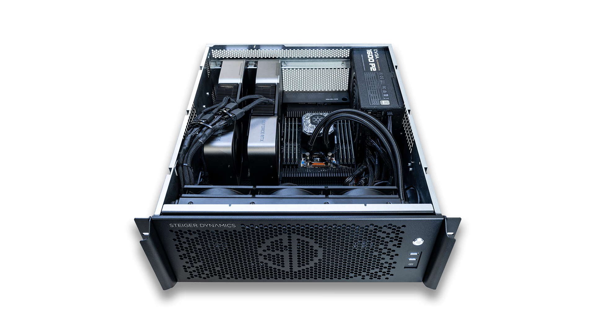 INFINITUM Pro 4U Quiet Custom Rackmount Gaming PC, Server PC | STEIGER  DYNAMICS